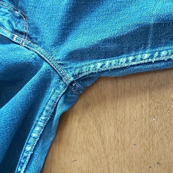 📣2/40$📣 Vintage SILVER men's jeans made in Canada Size 34 - Picture 12 of 12